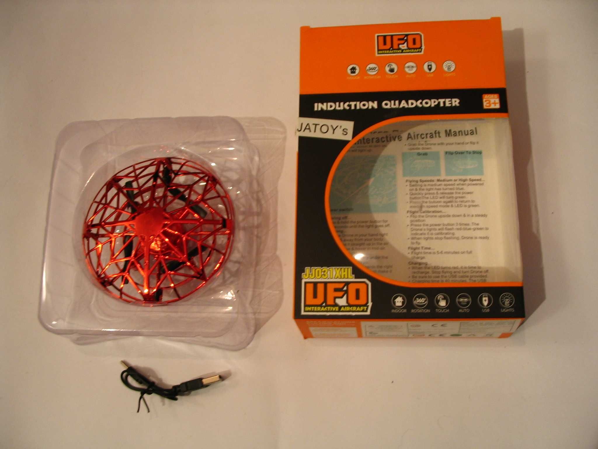 Induction Quadcopter Ufo