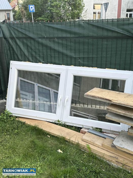 Okna z demontażu, profil Salamander