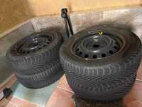 4 rodas com pneus de inverno 195/60/R15 88T