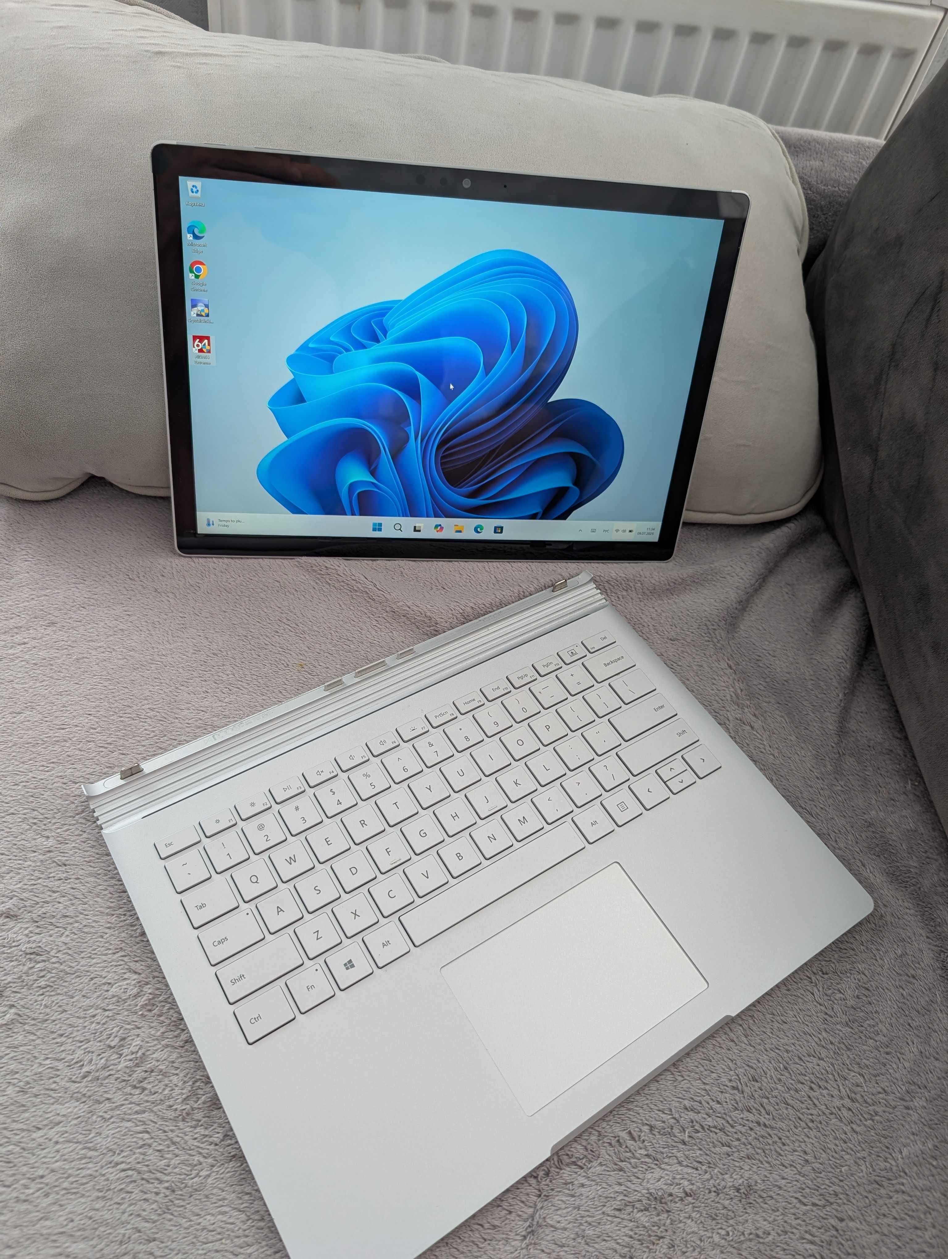 Microsoft Surface Book 2 GTX 1050 Ноутбук i7-8650U 8GB 256 Сенсор ПК