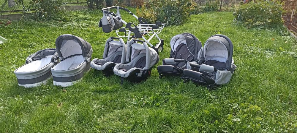 Wozek Solar Duo S dla blizniaków