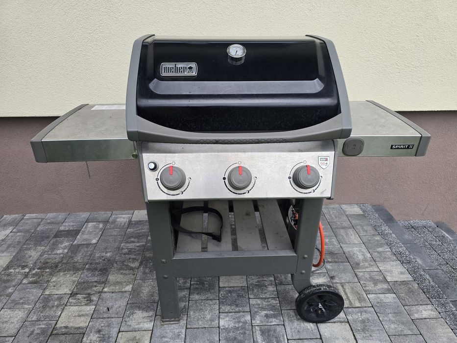 Grill Weber SPIRIT II E-310 ruszt żeliwny GBS + oryginalny pokrowiec