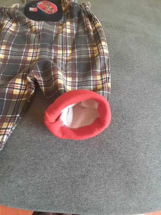 Jardineira cardada - tam. 80