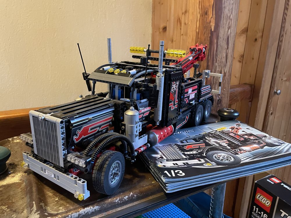 Lego technic 8285 tow truck Olbrzymi model chrome edition bdb stan