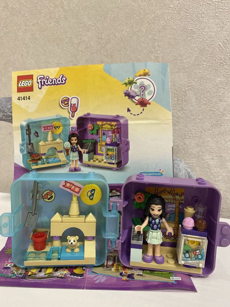 Продам оригінал LEGO Friends Ігровий куб: літо з Еммою (41414)