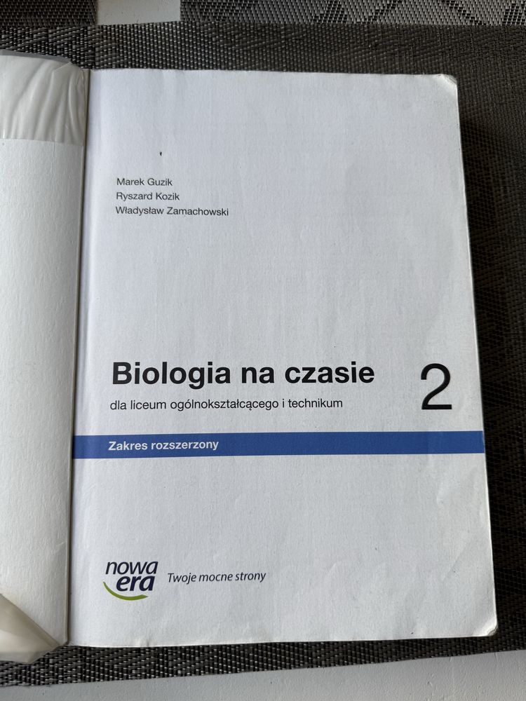 Podrecznik biologia na czasie 2 zakres rozszerzony