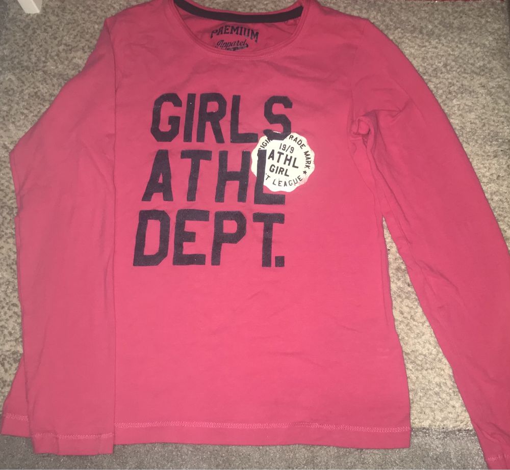 różowa bluzka dla dziewczynki 134/140