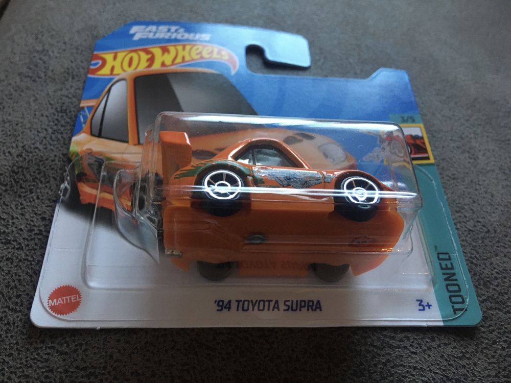 Hot Wheels 94 Toyota Supra Tooned 2023 Fast & Furious