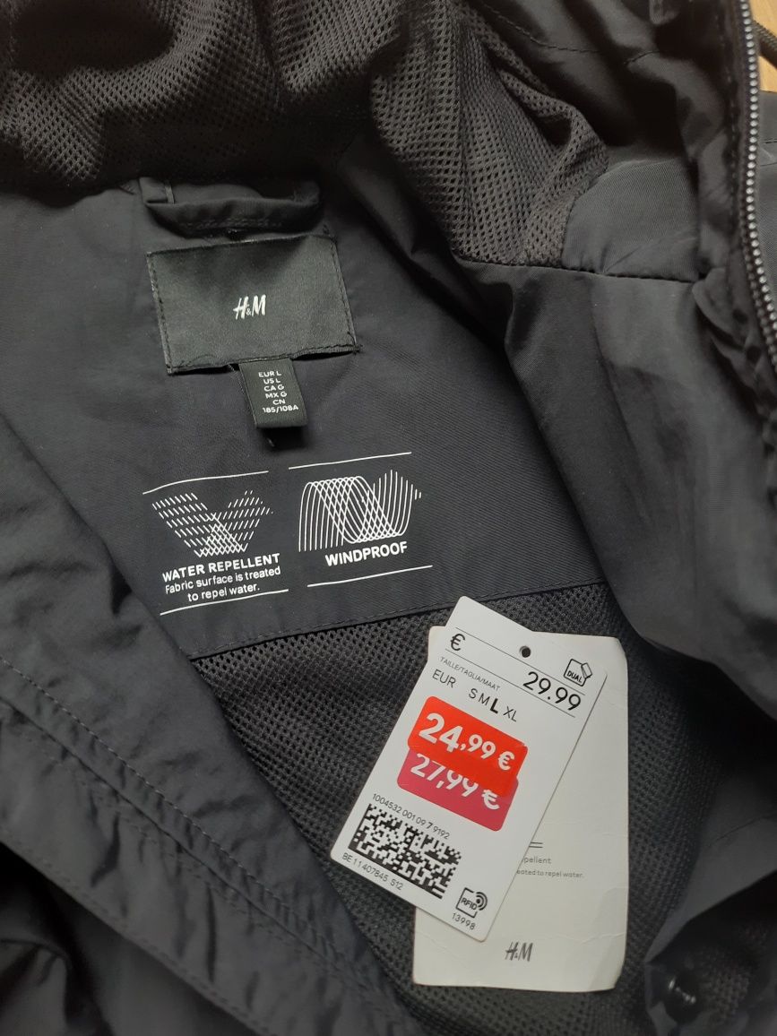 H&m windbreaker вітровка jacket куртка windproof