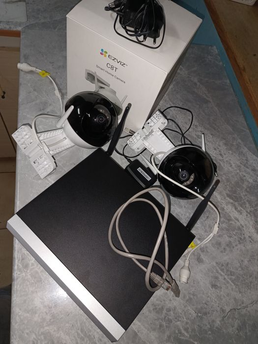 Zestaw do monitoringu z rejestratorem