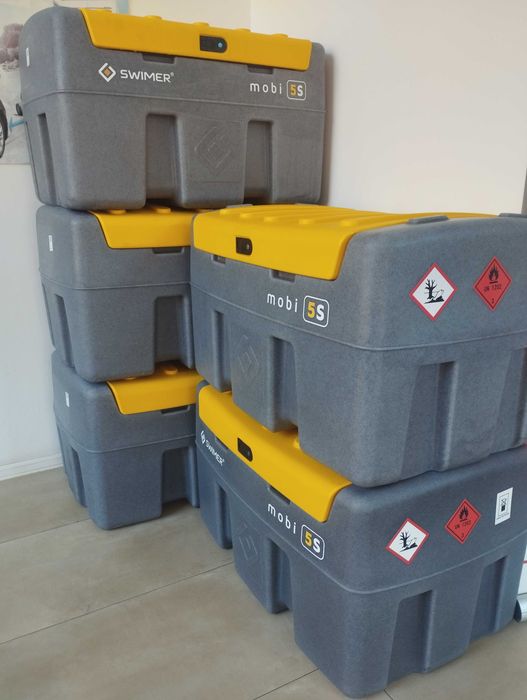 Zbiornik mobilny 400L Swimer - zasilany 12V lub 24V Tecalemit