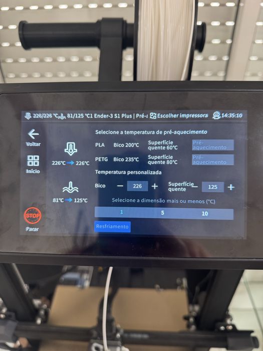 Impressora 3D criality enter s1 plus  com sonic ped