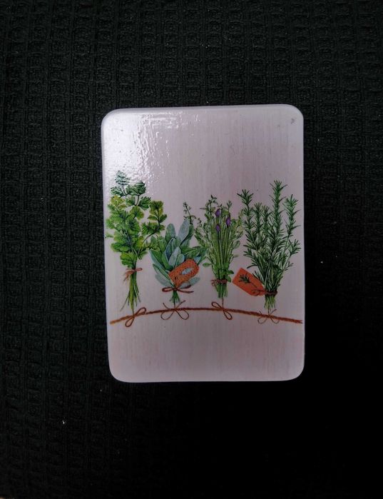 Dekoracje ścienne drewniane, motyw roślinny, styl prowansalski,