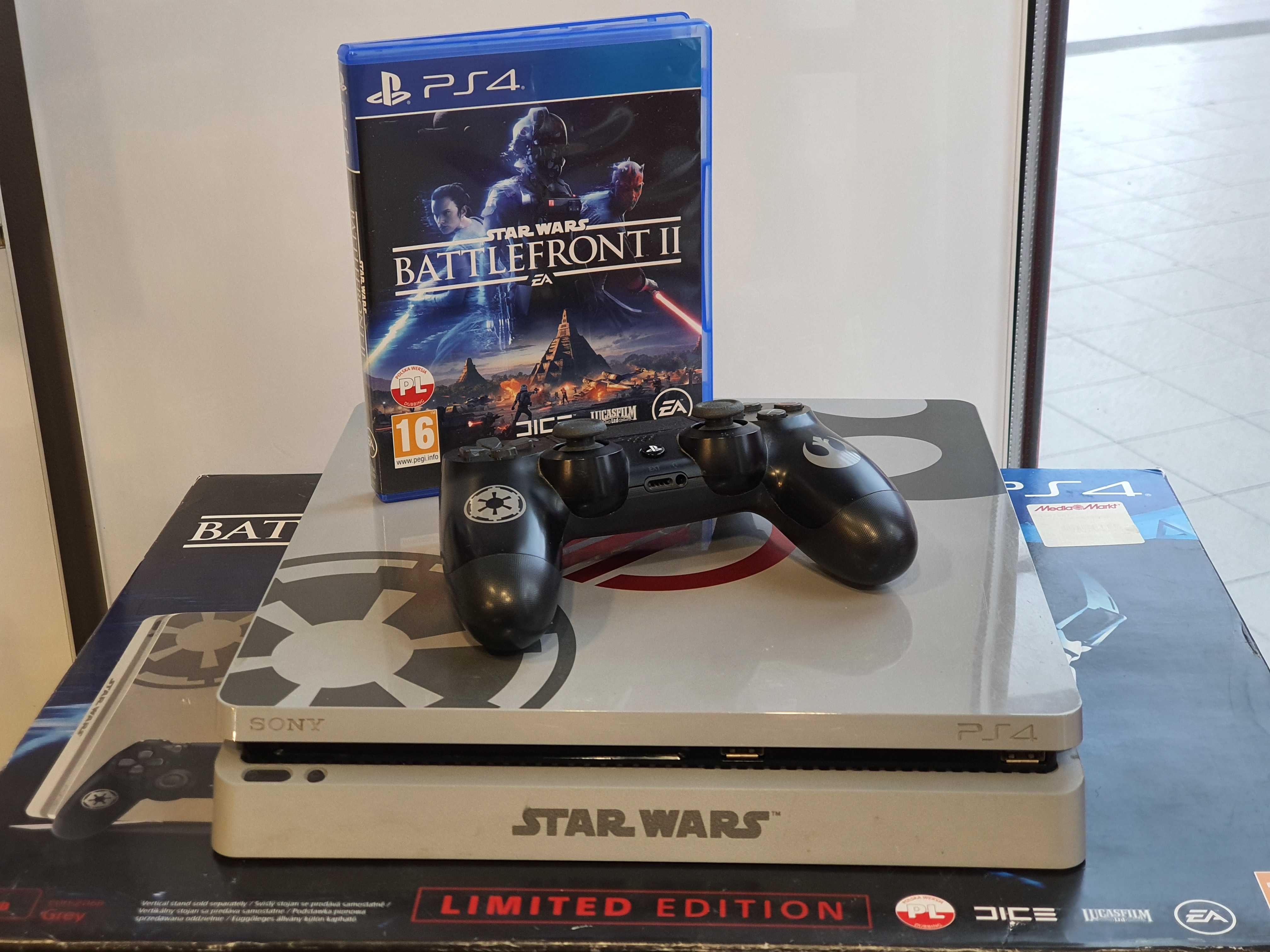 GWARANCJA Kolekcjonerska SONY PS4 PlayStation 4 Slim 1TB Star Wars
