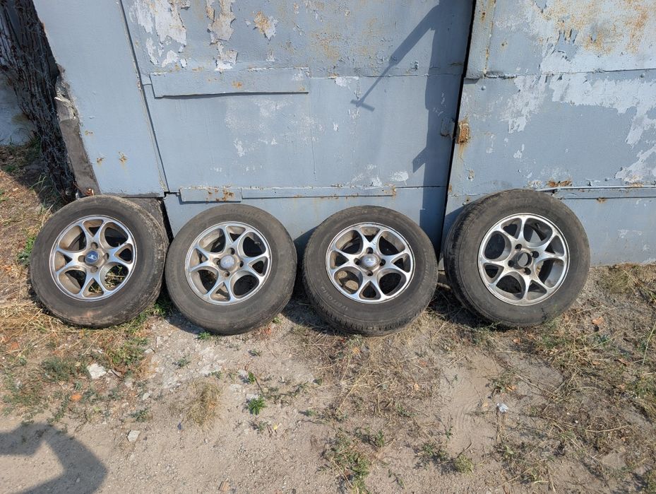 Диски 4× r13 на Dewoo Lanos