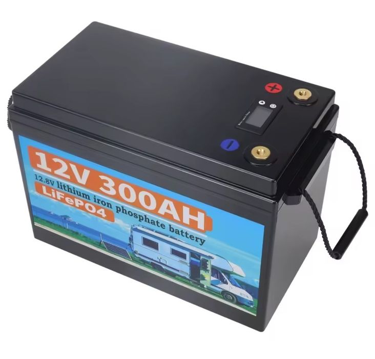 Bateria litowo-żelazowa LifePO4 12V 300Ah z BMS akumulator