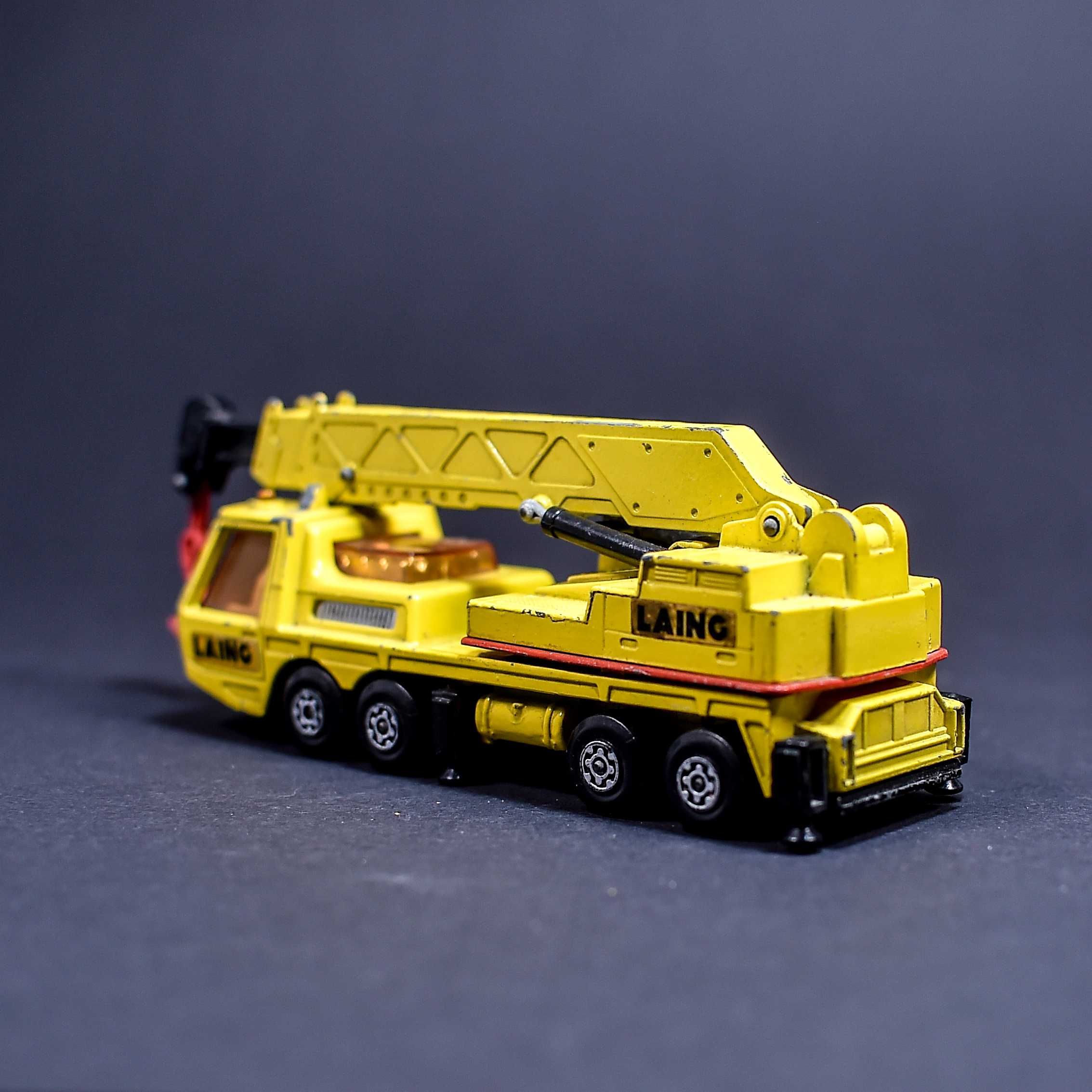 Samochodzik # Matchbox Super Kings K-12 "Hercules" Mobile Crane 1974