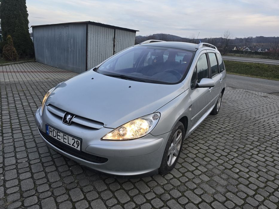 Peugeot 307 SW 1.6 HDI 2005 (14 lat w jednych rękach, 2 kpl kół)