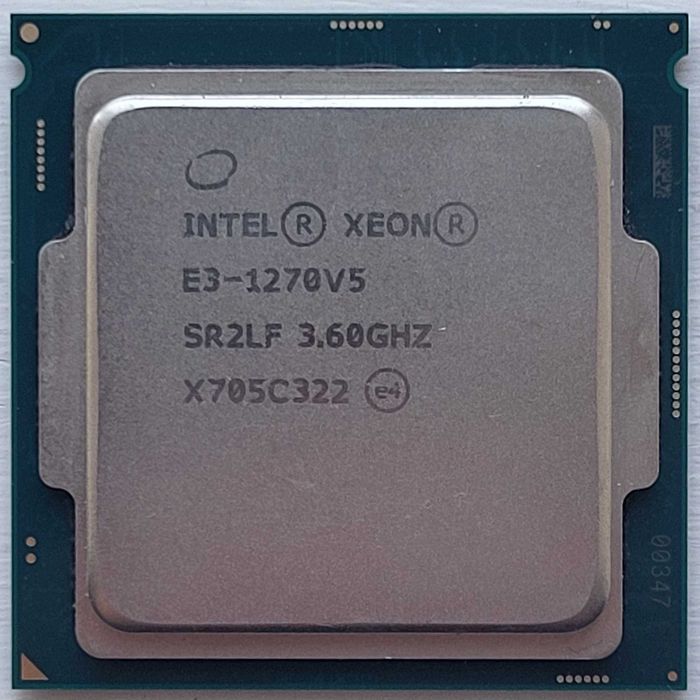 Процесор Intel Xeon E3-1270 v5 - 3.6Ghz SR2LF socket 1151