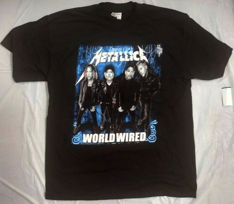 Metallica NEW Коллекционная футболка 100% оригинал T-shirt чёрный М