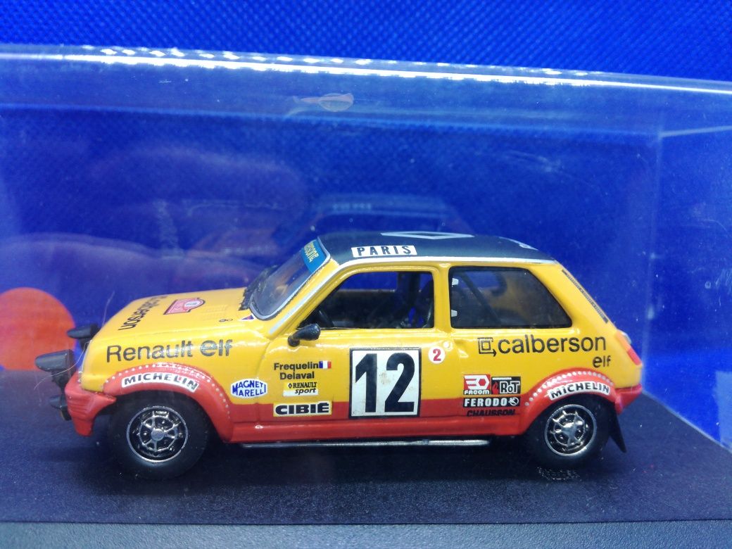 N.64-Miniaturas 1/43 Renault 5 Turbo de Rally 8 Modelos Novos