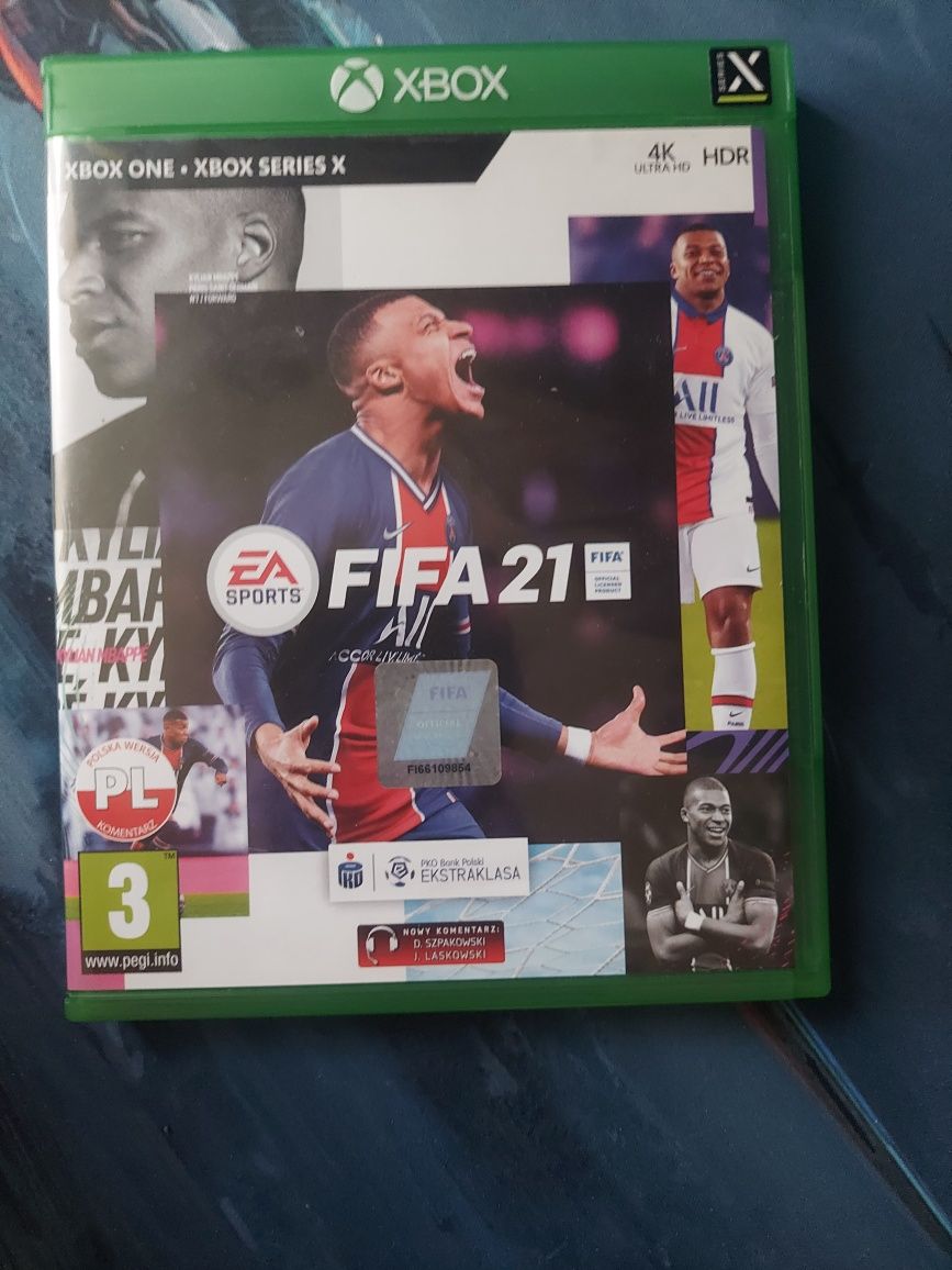 Gry dla xbox one fifa 19,21, nba2k18