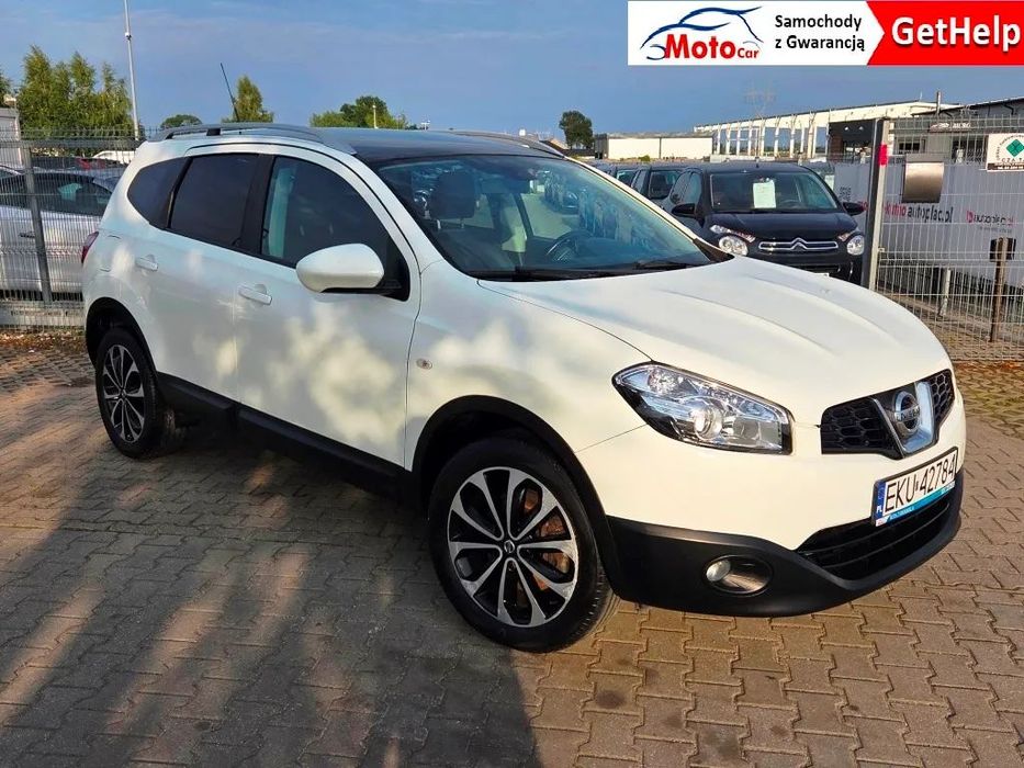 Nissan Qashqai+2 2.0 DCI-150KM* 7-os.* Panorama* Navi* Kamera* Alu* 180tys.km-Serwis*