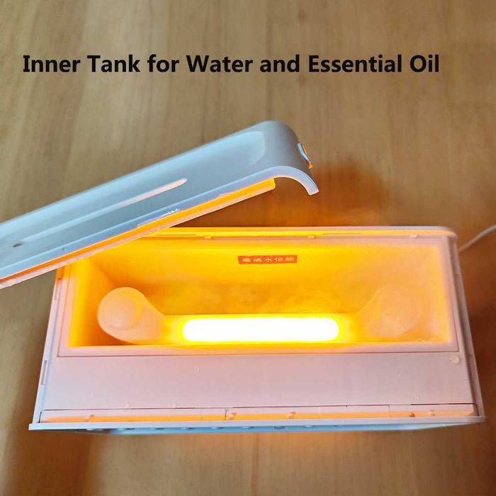 Зволожувач повітря зі звуком природи шумом моря та аромадифузор