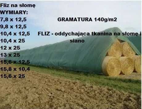 Fliz Agrowłóknina Do Okrywania Bel Słomy i Siana