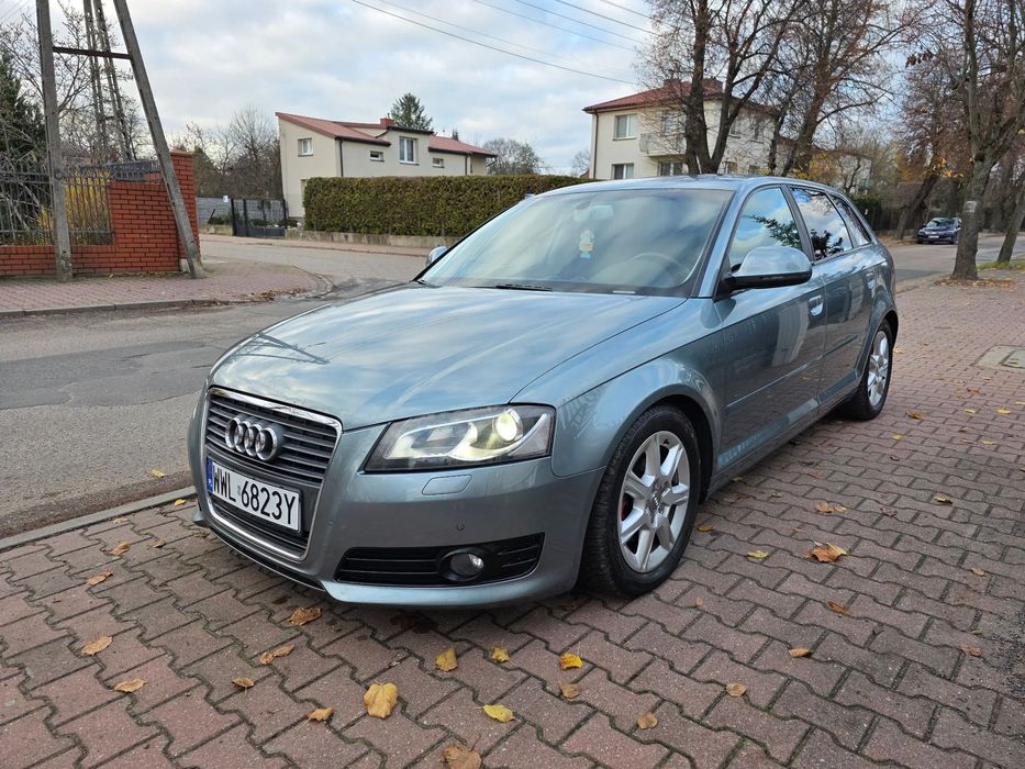 Audi A3 Sportback nowy rozrząd, 180475km tylko, zadbana, automat