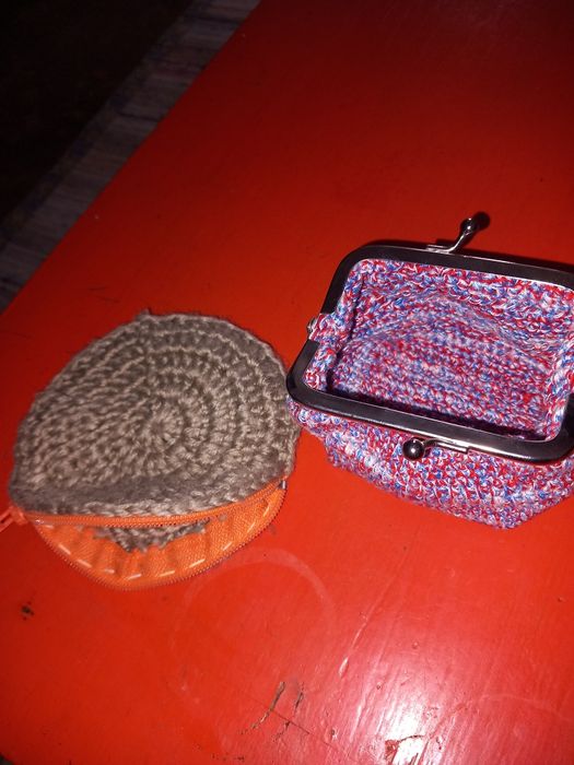 Porta moedas feitos a mão