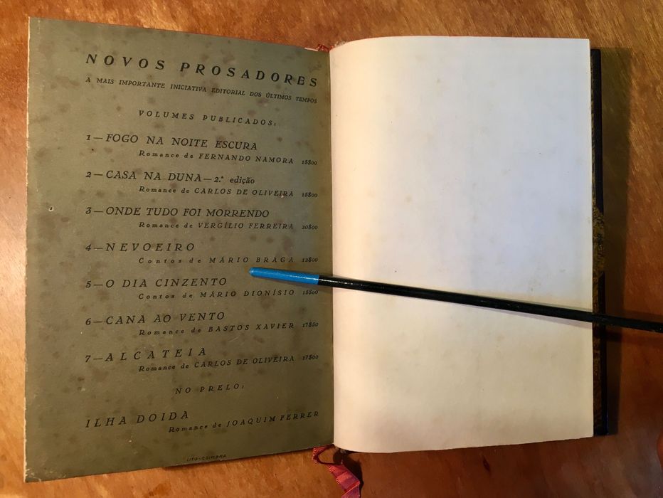 CARLOS de OLIVEIRA - 1a edição - Alcateia (1944)