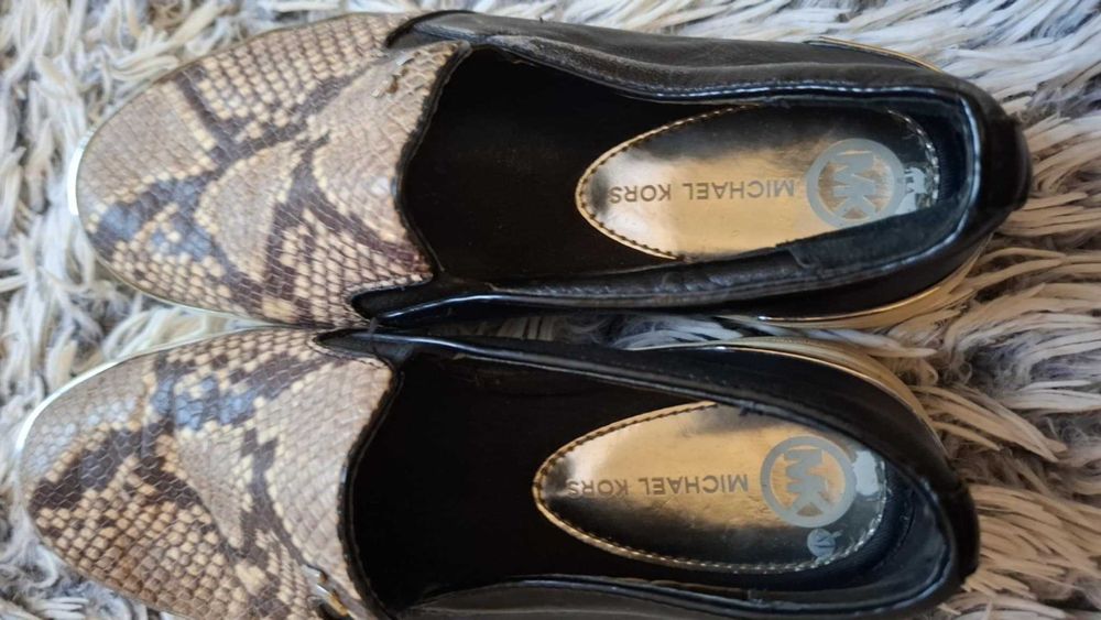 Buty Michael Kors, trampki Slip On MK, roz.36,5-37 (6 i 1/2)