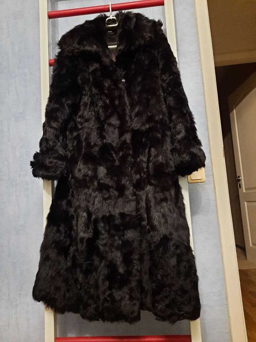 Шуба из натуральной козы 46-48 размер в новом состоянии