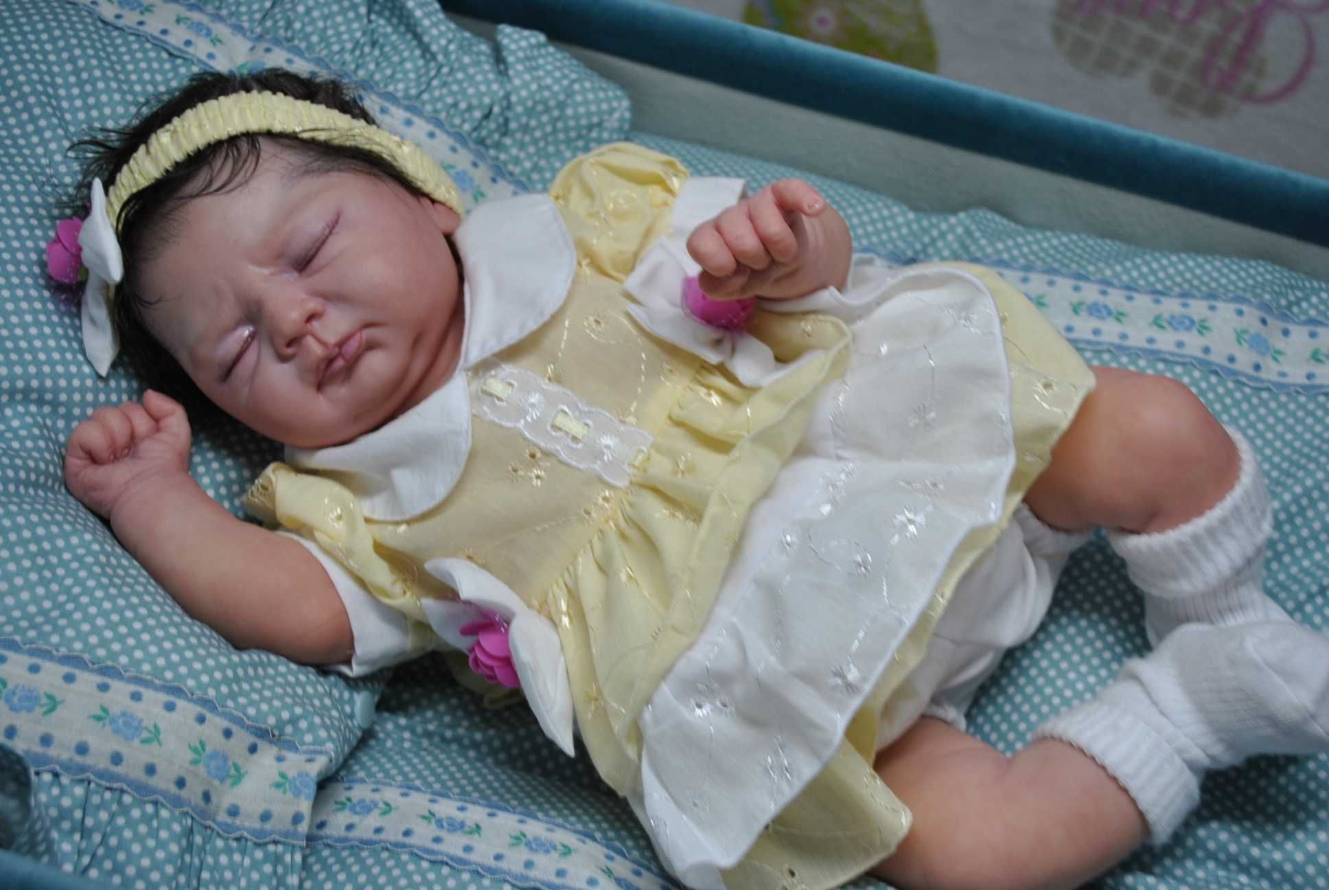 Oryginał lalka reborn kit E. Marx Ivy realistyczna wykonana genesis