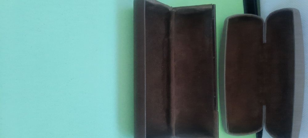 Футляр для очков, кожа, ручная работа