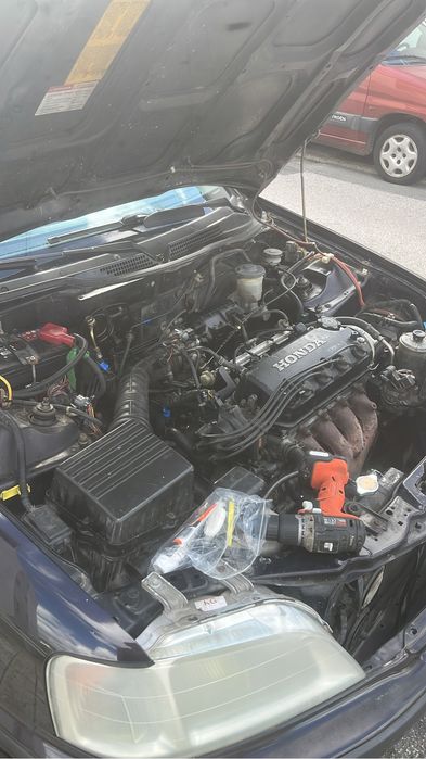 Honda civic MB2 1.4 - Avariado - Vendo apenas Inteiro