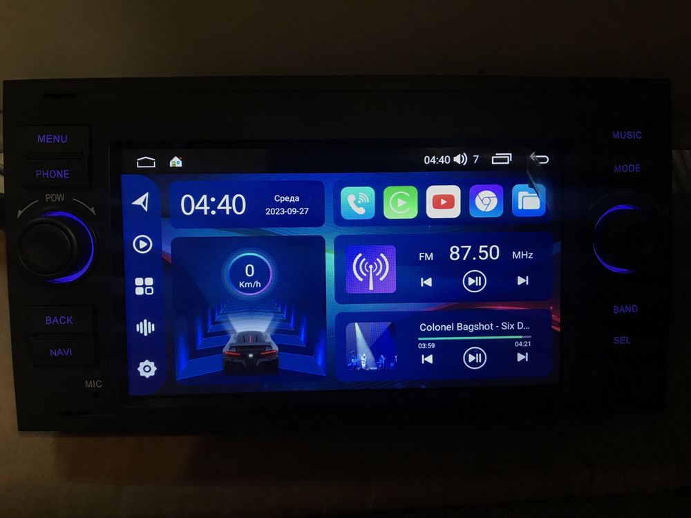 Android FORD Focus Kuga C S Max Transit Fiesta 2/32гб Carplay GPS BT