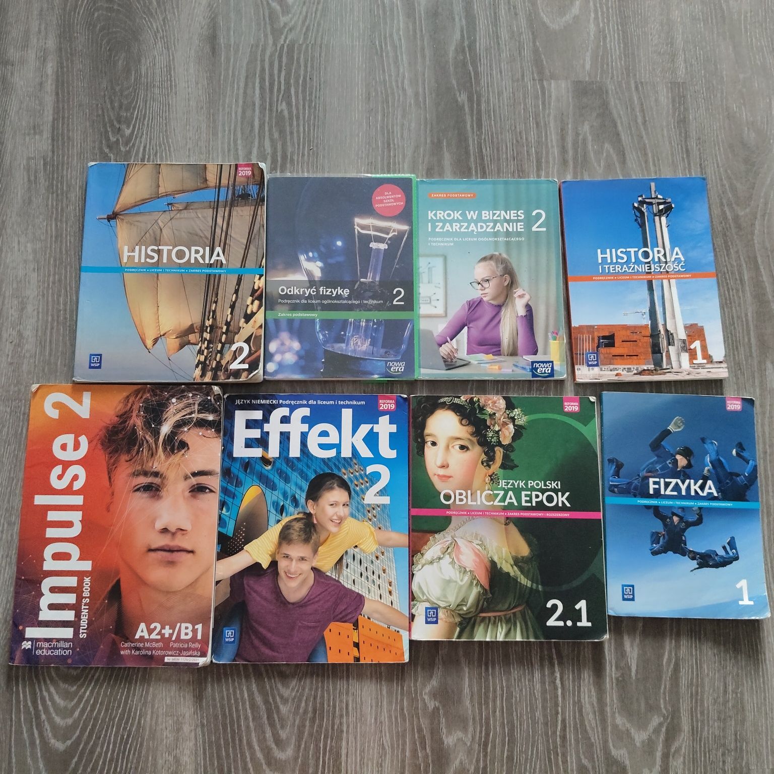 Książki do liceum i technikum