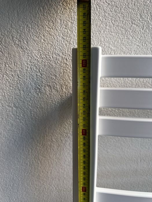 Grzejnik Drabinka Łazienkowa 2 szt. Terma Dexter 1220x500 termostat