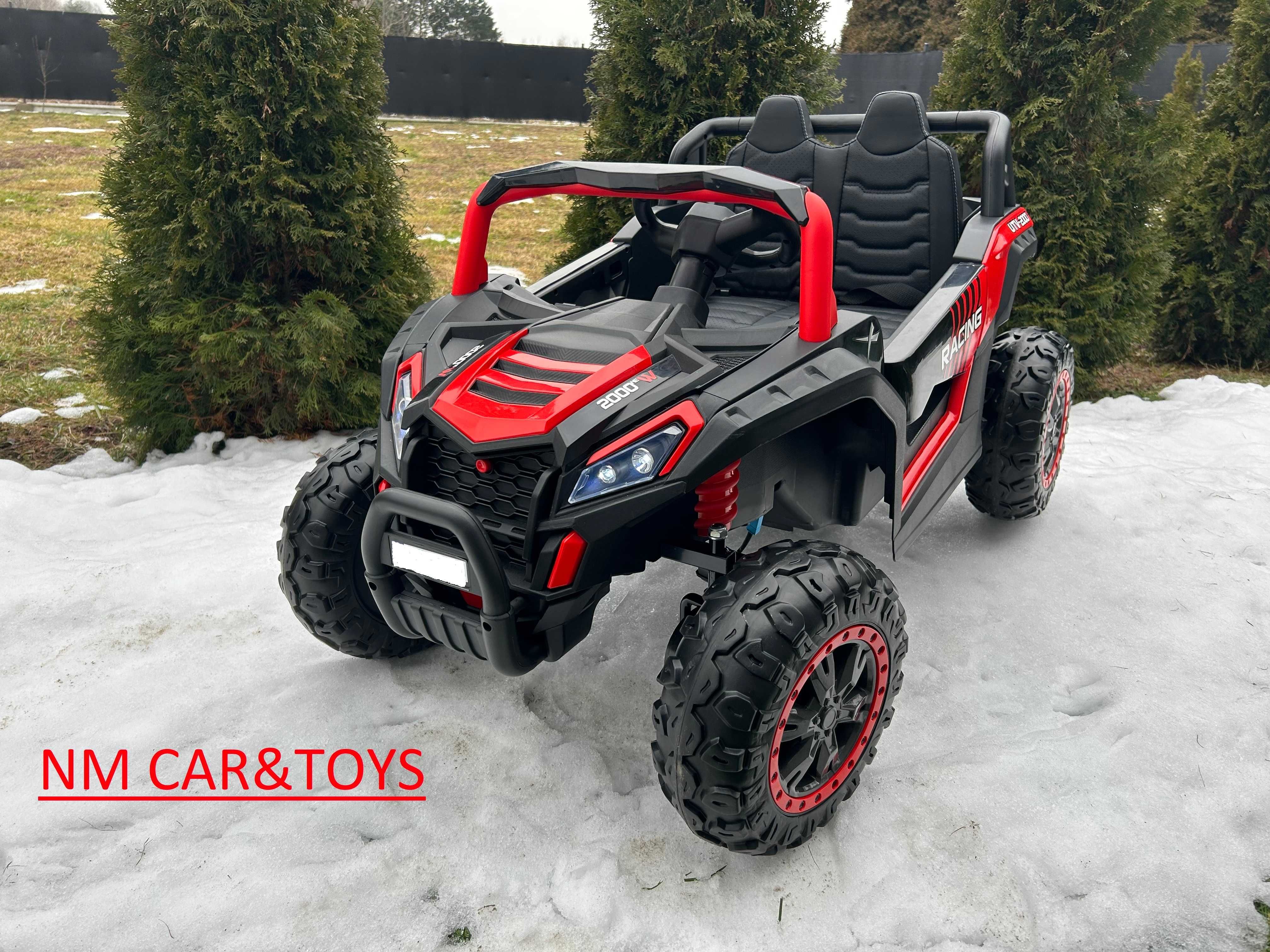 Buggy Auto 4x4 180W na akumulator UTV 2000M Racing AXEL Pojazd