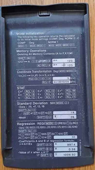 Calculadora Científica Casio FX-350TL totalmente operacional