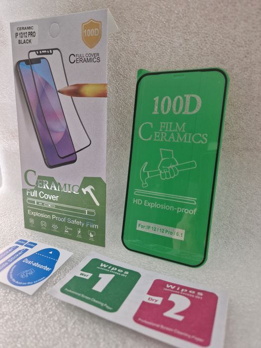Hartowane szkło HARD CERAMIC do IPHONE 12/12 PRO