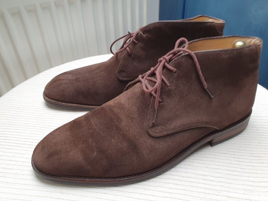 Russell & Bromley London chukka desert botki roz. 45