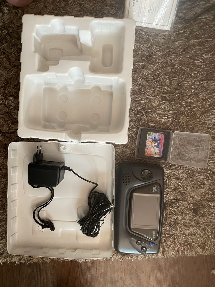 Sega Game Gear GameGear pudelko instrukcje uszkodzone kondensatory
