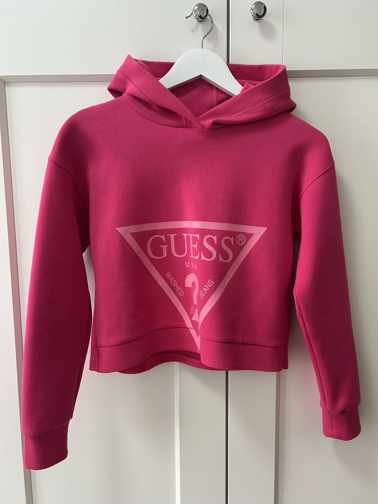 Bluza oryginalna Guess dziewczęca 12 lat róż j.nowa