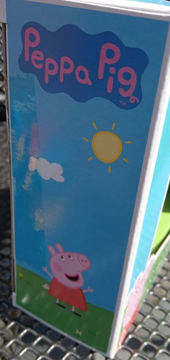 NOWA Świnka Peppa Pig obraz sztaluga figurka Słodki Zestaw Oryginale