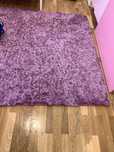 tapete TAM 1,35 x 1,90 pelo longo (  1 ano uso, no quarto)