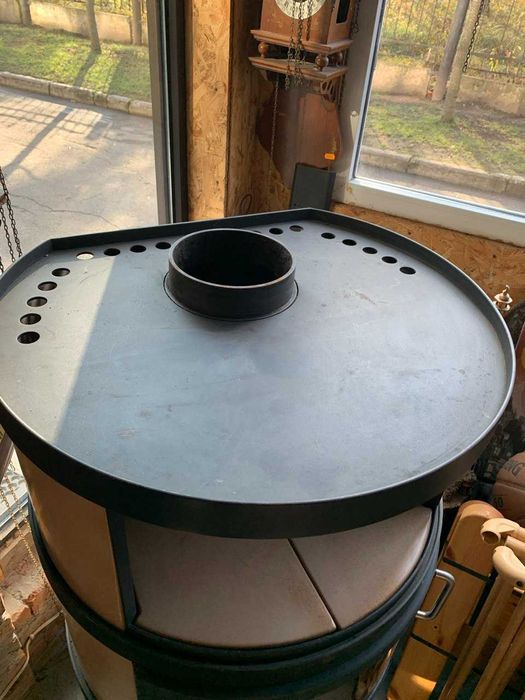 Буржуйка камінна піч HASE