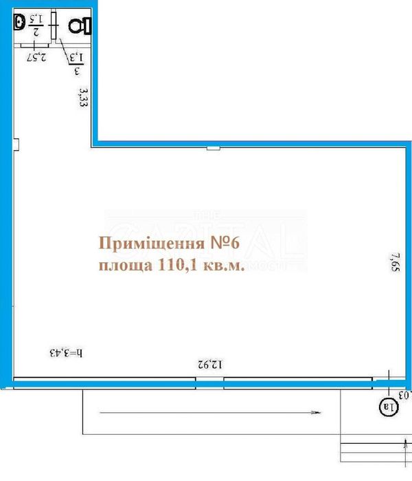 Інвестиція в бізнес! Фасадне приміщення 110 м² | ЖК Бережанський